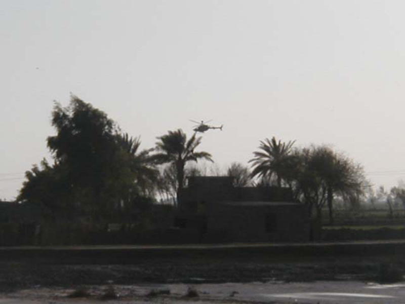 kiowa near airport exit