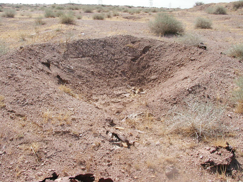 crater