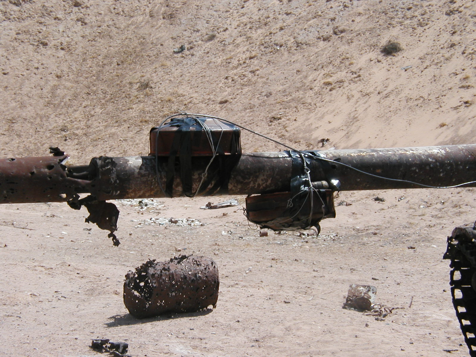 Tank before