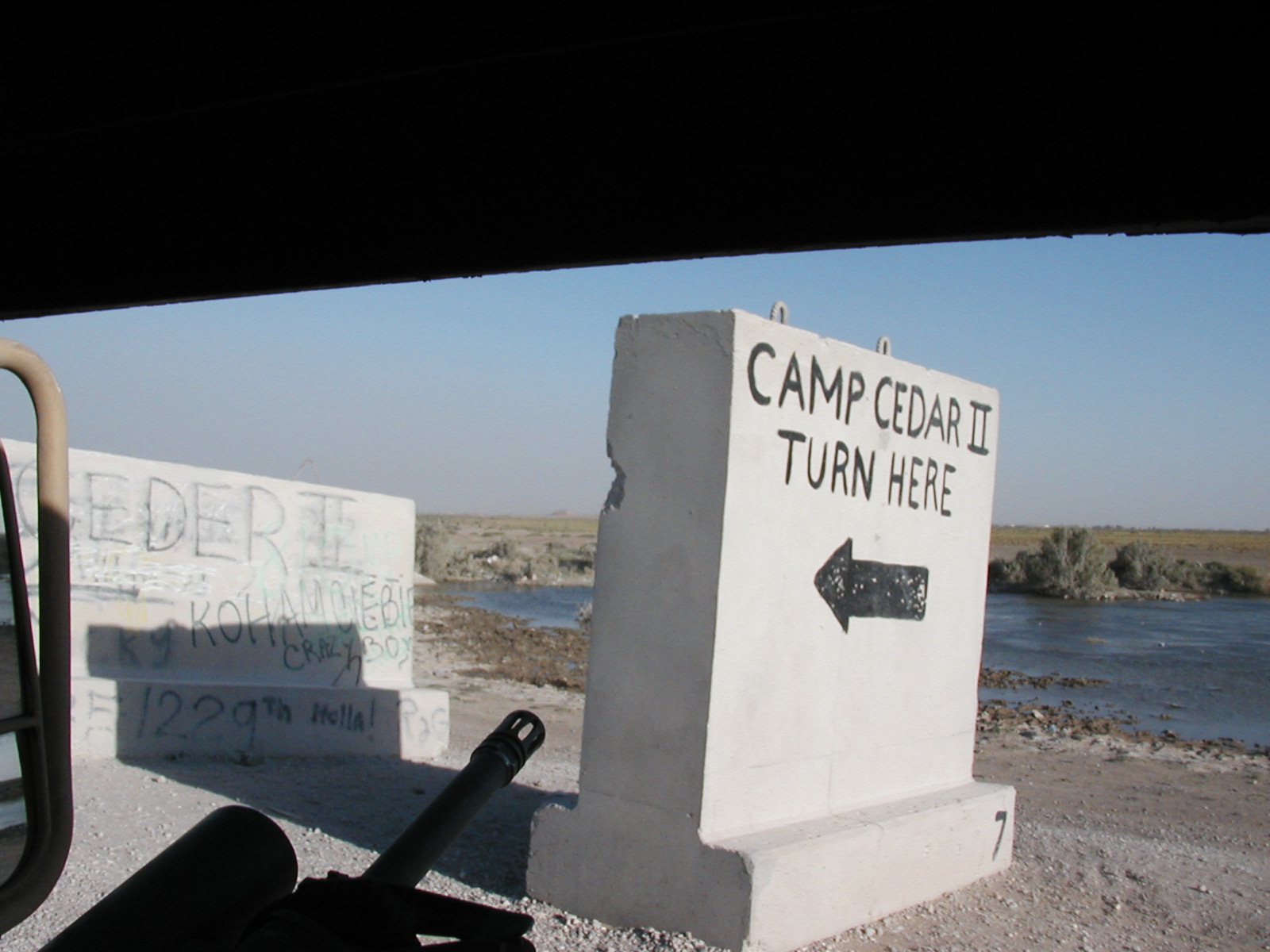 Entering cedar2