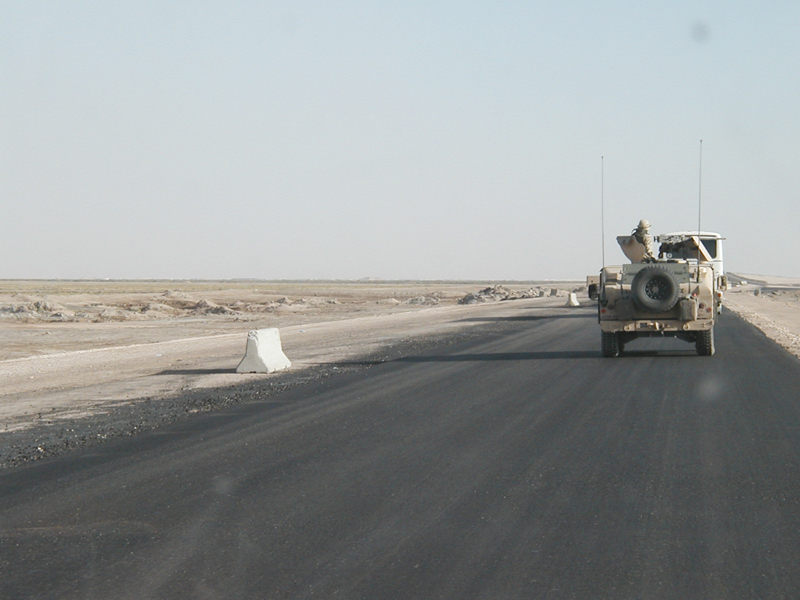 Driving south