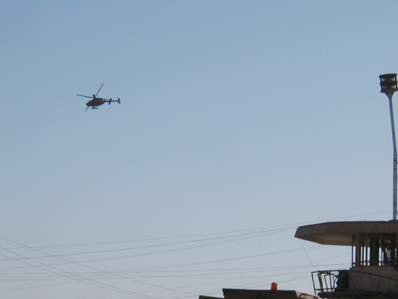 Helicopter over Abu3