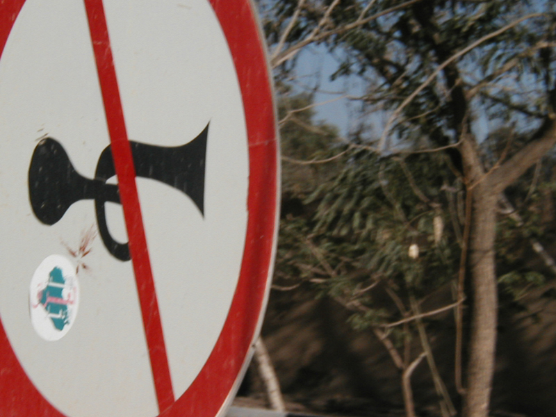 No honking2