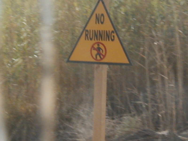 No running2